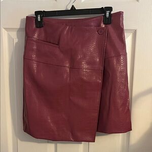 Worthington Faux Leather Skirt
